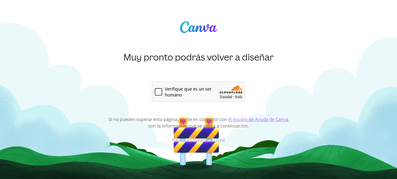 Canva AI homepage