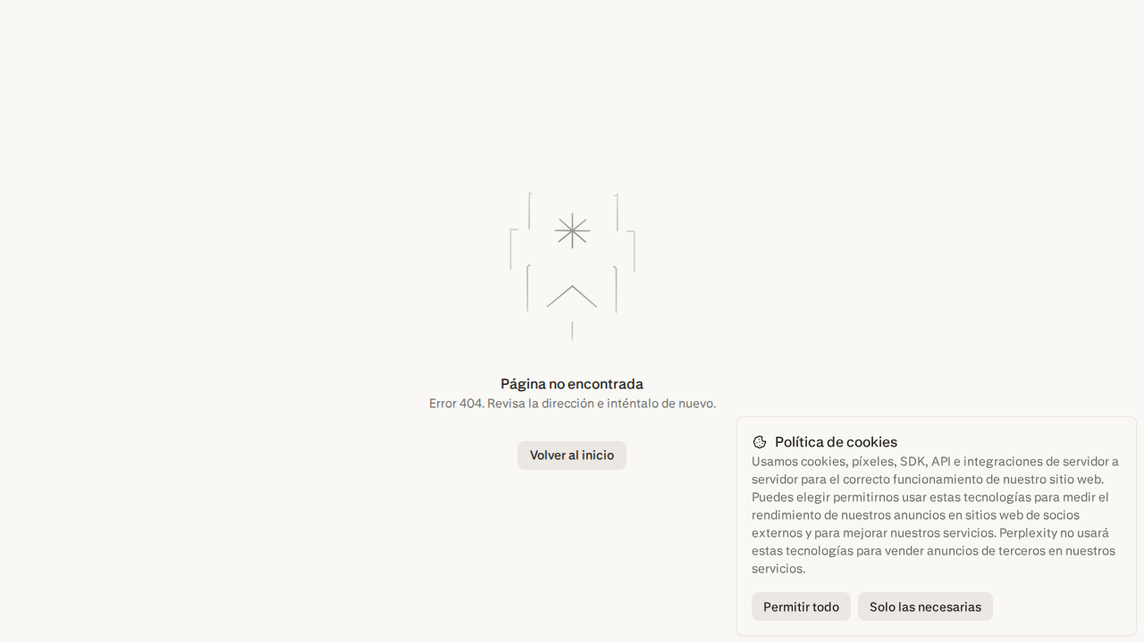 Perplexity AI pricing page